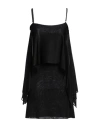 Tom Ford Woman Mini Dress Black Size M Viscose In Black