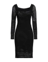 Tom Ford Black Mini Dress In Black