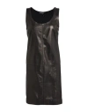Tom Ford Woman Mini Dress Black Size S Cashmere, Silk, Lambskin