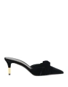 Tom Ford Woman Mules & Clogs Black Size 6 Viscose, Silk In Black