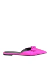 Tom Ford Woman Mules & Clogs Fuchsia Size 6 Viscose, Silk In Pink