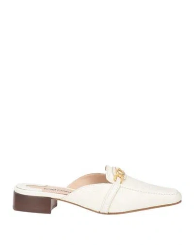 Tom Ford Woman Mules & Clogs Ivory Size 6 Goat Skin In White
