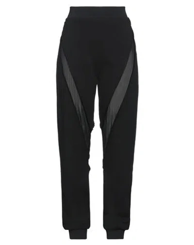 Tom Ford Woman Pants Black Size 6 Cotton, Silk, Elastane, Polyester, Calfskin