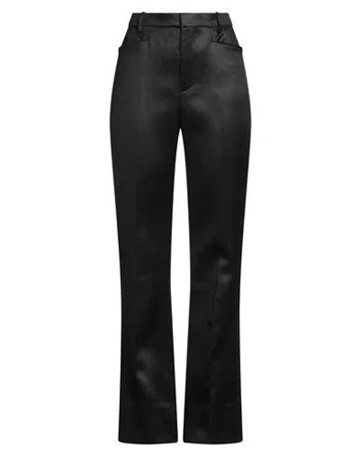 Tom Ford Woman Pants Black Size 4 Virgin Wool, Silk