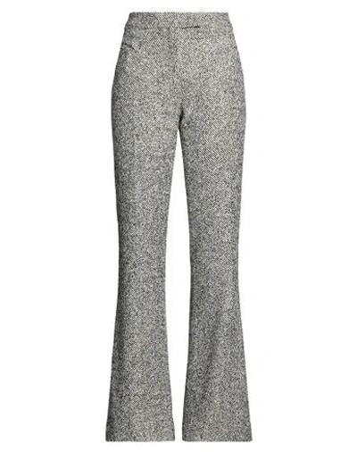 Tom Ford Woman Pants Black Size 6 Virgin Wool, Alpaca Wool, Polyamide In Multi