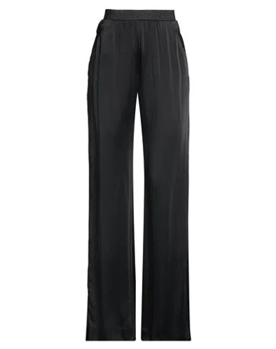 Tom Ford Woman Pants Black Size 8 Acetate, Viscose, Lambskin