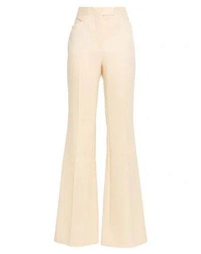 Tom Ford Woman Pants Cream Size 4 Wool, Silk In White