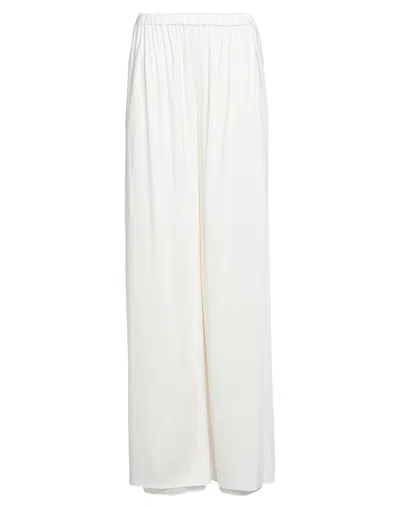 Tom Ford Woman Pants Ivory Size 2 Viscose, Silk In White