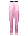 Tom Ford Stretch Silk Satin Pajama Pants In Pink