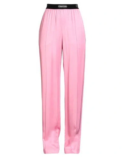 Tom Ford Woman Pants Pink Size S Viscose, Polyamide, Elastane