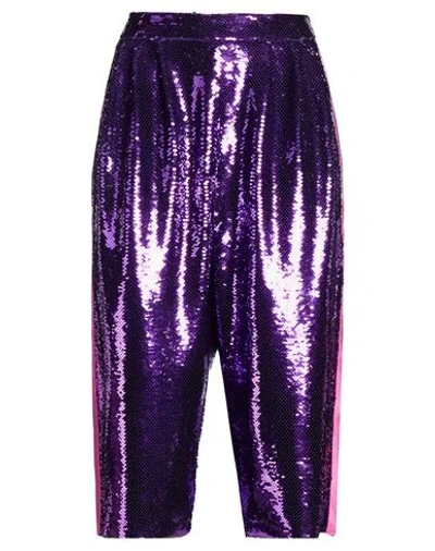 Tom Ford Woman Pants Purple Size 4 Polyamide, Elastane, Silk, Polyester
