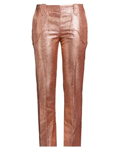 Tom Ford Woman Pants Rose Gold Size 4 Polyamide