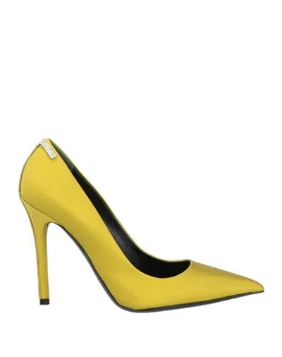 Tom Ford Woman Pumps Acid Green Size 8 Textile Fibers