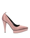 Tom Ford Woman Pumps Antique Rose Size 8 Textile Fibers In Pink