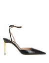 Tom Ford Glossy Stamped Python Slingback