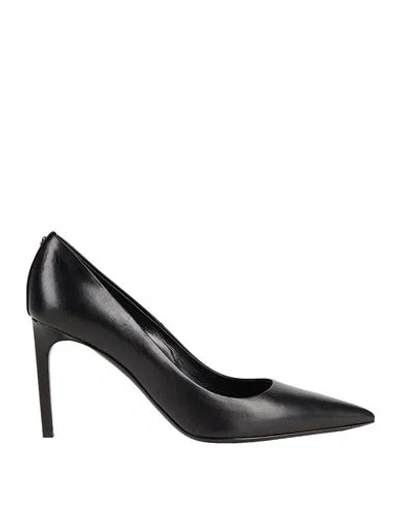 Tom Ford Woman Pumps Black Size 6 Calfskin, Brass