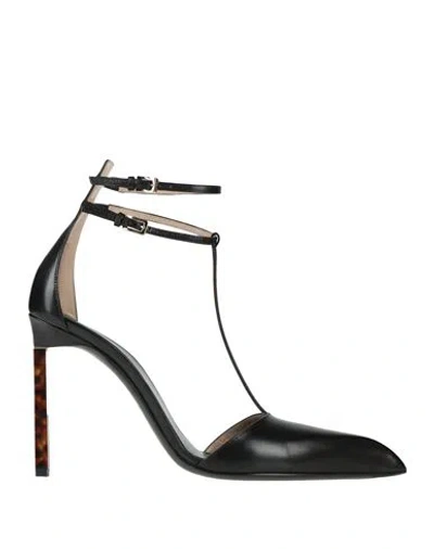Tom Ford Woman Pumps Black Size 6.5 Goat Skin