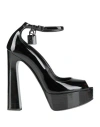 Tom Ford Woman Pumps Black Size 7 Calfskin, Brass In Black
