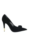Tom Ford Woman Pumps Black Size 8 Viscose In Black