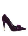 Tom Ford Woman Pumps Purple Size 7 Viscose