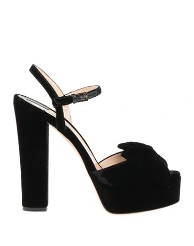 Tom Ford Woman Sandals Black Size 10 Viscose