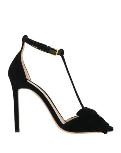 Tom Ford Woman Sandals Black Size 5 Viscose