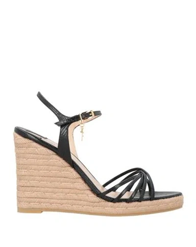 Tom Ford Woman Sandals Black Size 8 Calfskin