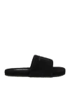 Tom Ford Woman Sandals Black Size 8 Cotton In Black