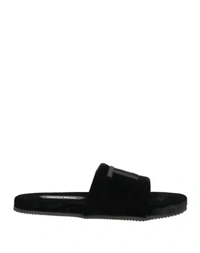 Tom Ford Woman Sandals Black Size 8 Textile Fibers