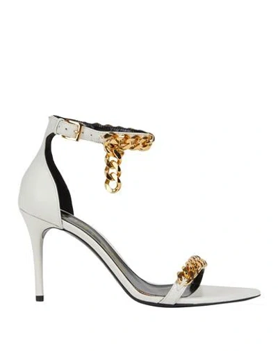 Tom Ford Woman Sandals White Size 8 Leather