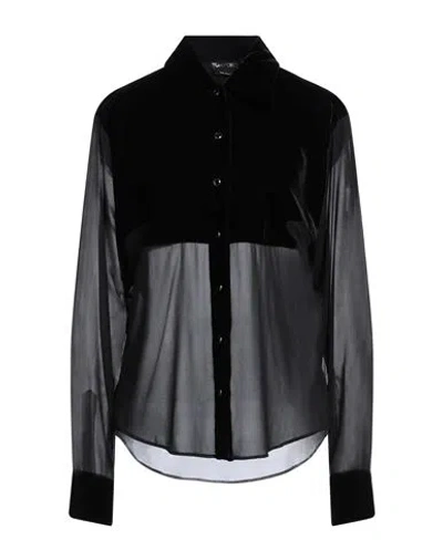 Tom Ford Georgette Shirt In Black
