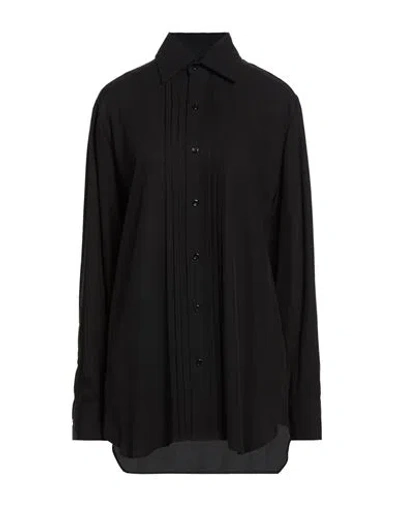 Tom Ford Woman Shirt Black Size 6 Cupro
