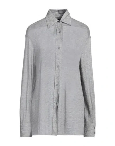 Tom Ford Woman Shirt Grey Size 4 Cashmere In Gray