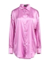 Tom Ford Womens Silk Shirt In Lilac In Purple