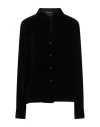 Tom Ford Woman Shirt Midnight Blue Size 4 Viscose, Silk