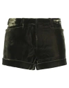 Tom Ford Woman Shorts & Bermuda Shorts Dark Green Size 4 Viscose, Cupro In Green