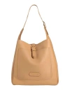 Tom Ford Woman Shoulder Bag Camel Size - Calfskin, Brass