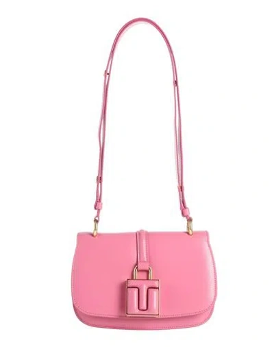 Tom Ford Woman Shoulder Bag Pink Size - Bull Skin