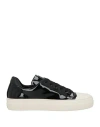 Tom Ford Woman Sneakers Black Size 11 Leather In Black