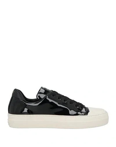 Tom Ford Woman Sneakers Black Size 11 Leather