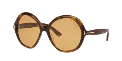 Tom Ford Woman Sunglass Annabelle In Brown