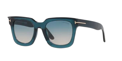 Tom Ford Woman Sunglass Leigh In Blue
