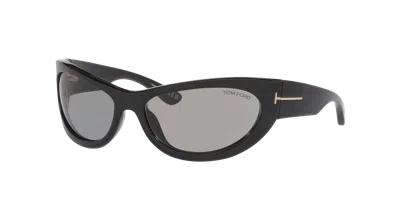 Tom Ford Woman Sunglass Leona In Black