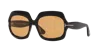 Tom Ford Eyewear Ren Oversized Frame Sunglasses In Brown