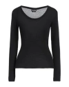 Tom Ford Woman Sweater Black Size M Cashmere, Silk In Black