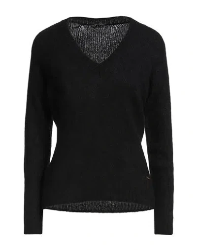 Tom Ford Woman Sweater Black Size M Cashmere, Silk