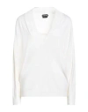 Tom Ford Woman Sweater Cream Size L Cashmere, Silk