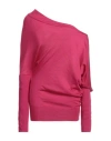 Tom Ford Woman Sweater Fuchsia Size S Cashmere, Silk In Pink