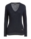 Tom Ford Woman Sweater Midnight Blue Size S Cashmere, Silk In Blue