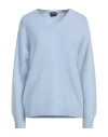 Tom Ford Woman Sweater Sky Blue Size Xs Cashmere In Blue